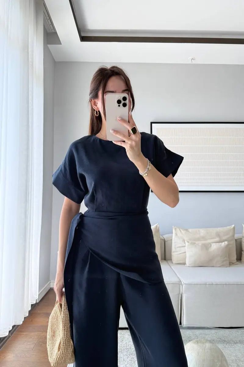 Tensel Belted Jumpsuit