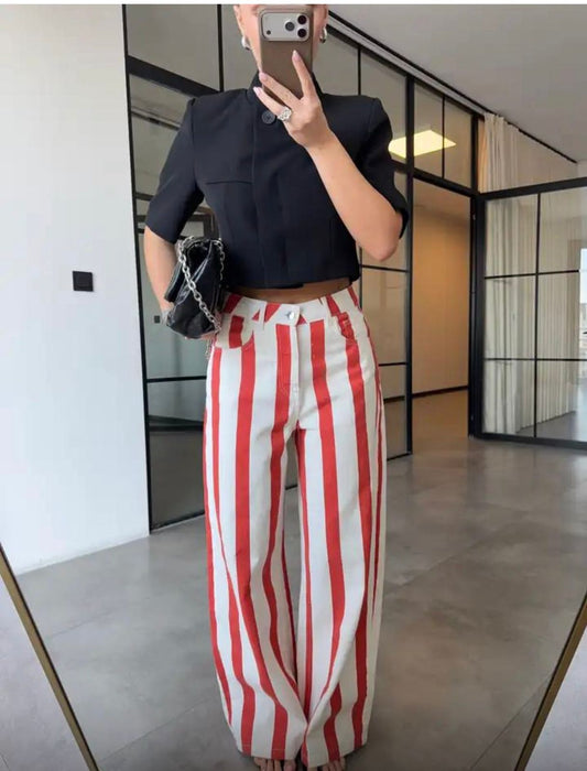 Riviera stripe Denim