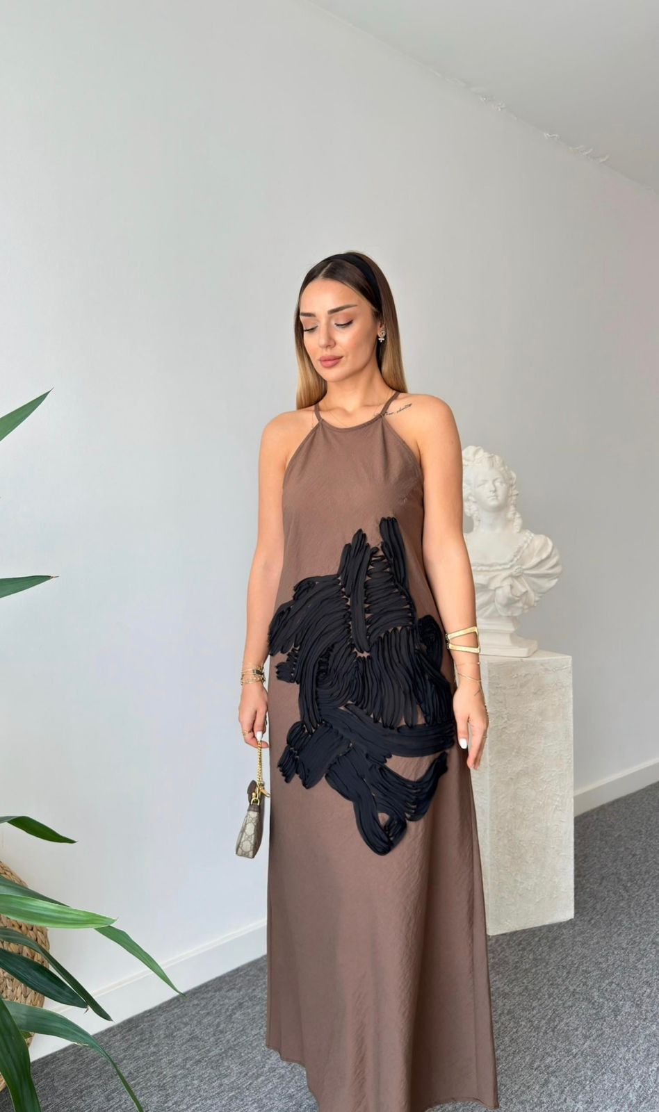 Mocha Eclipse Dress