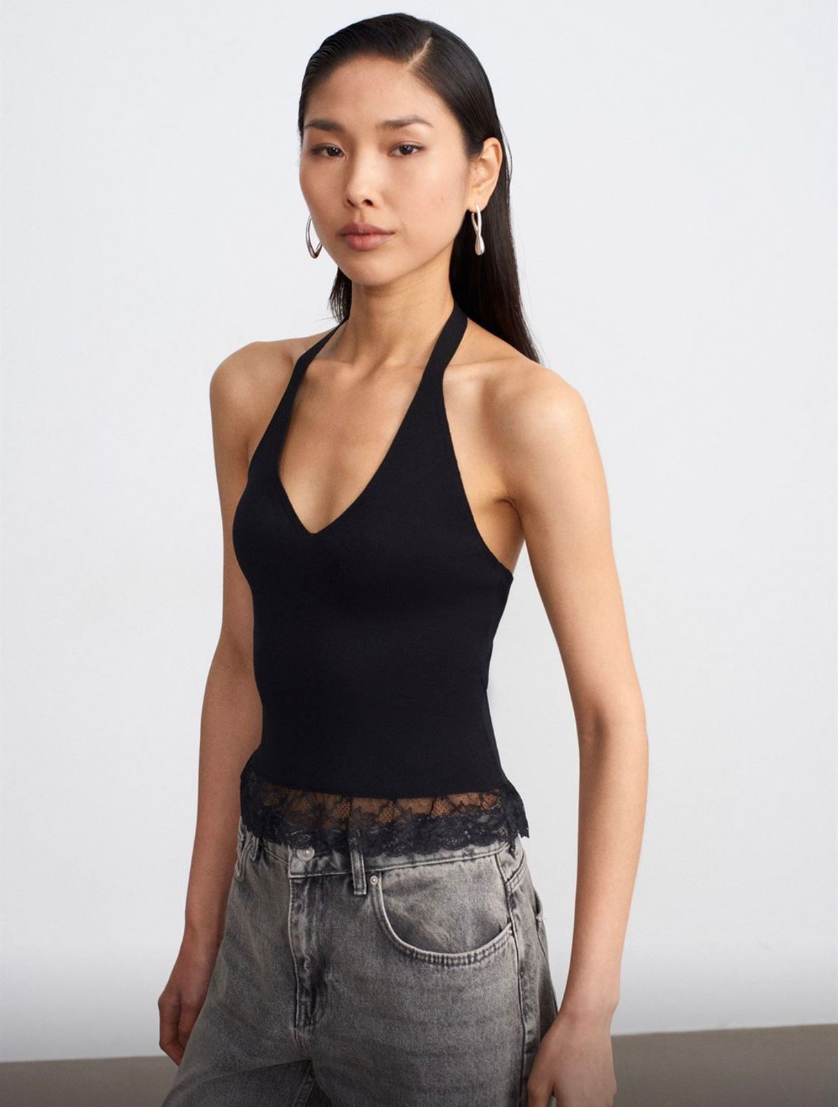 Midnight Muse Halter Top