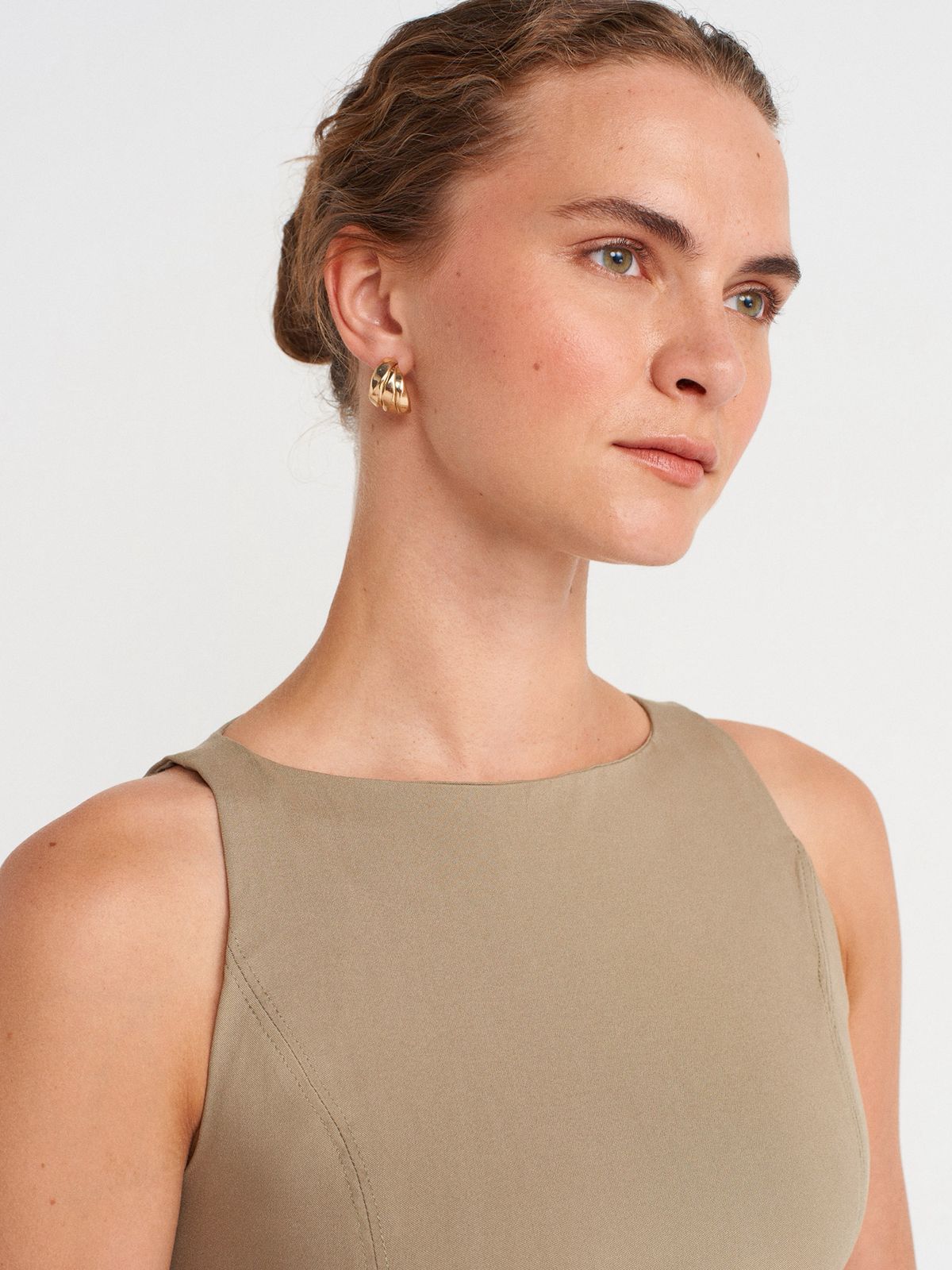 Sculpted Grace Dress