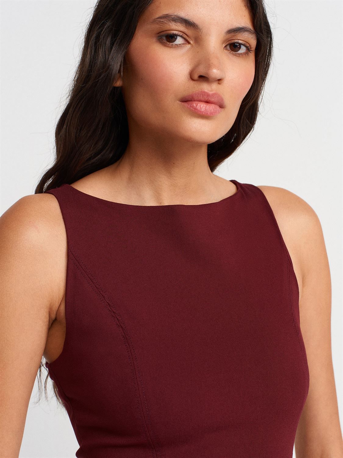 Sculpted Grace Dress