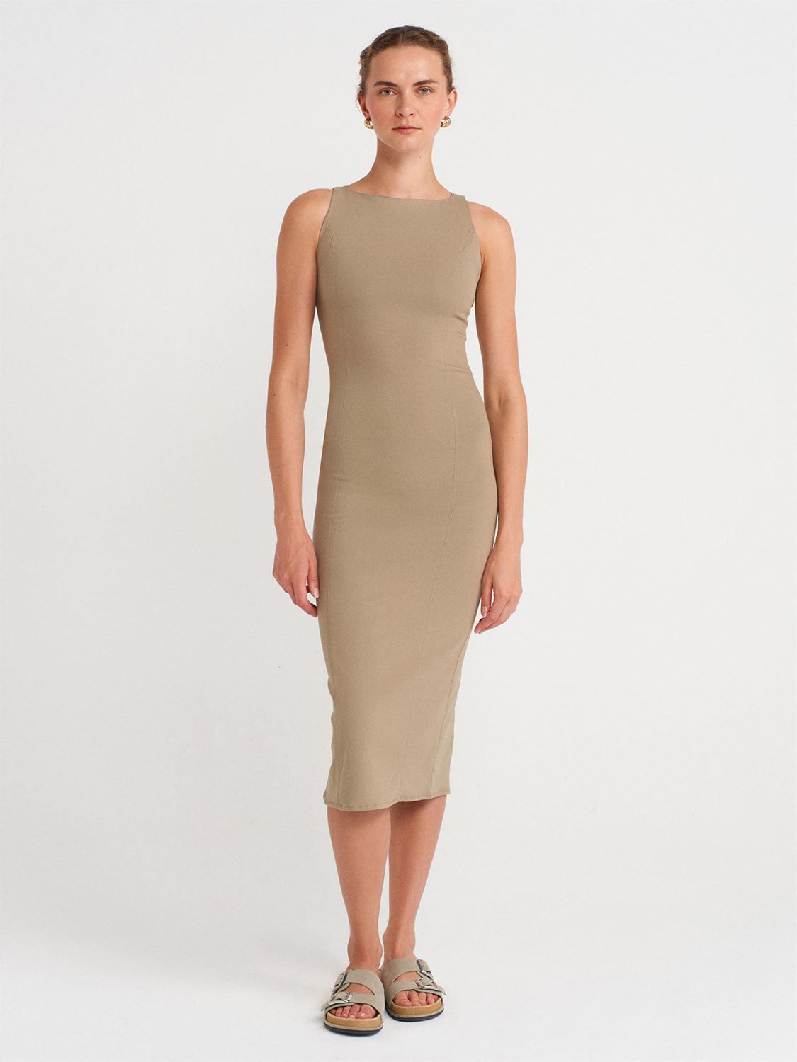 Sculpted Grace Dress