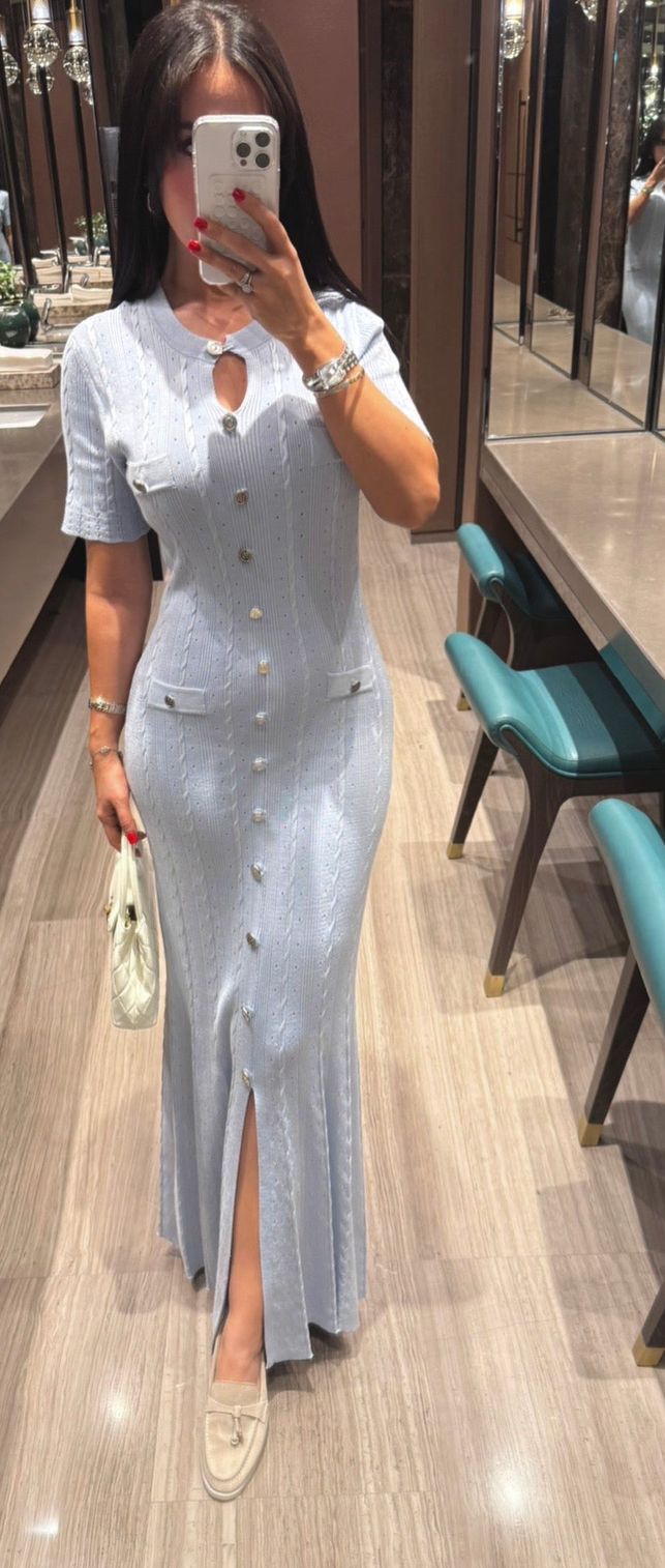 The Softline Button Dress