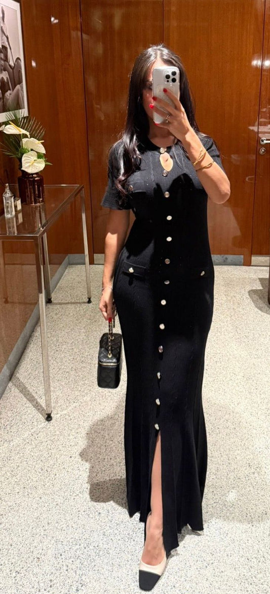 The Softline Button Dress