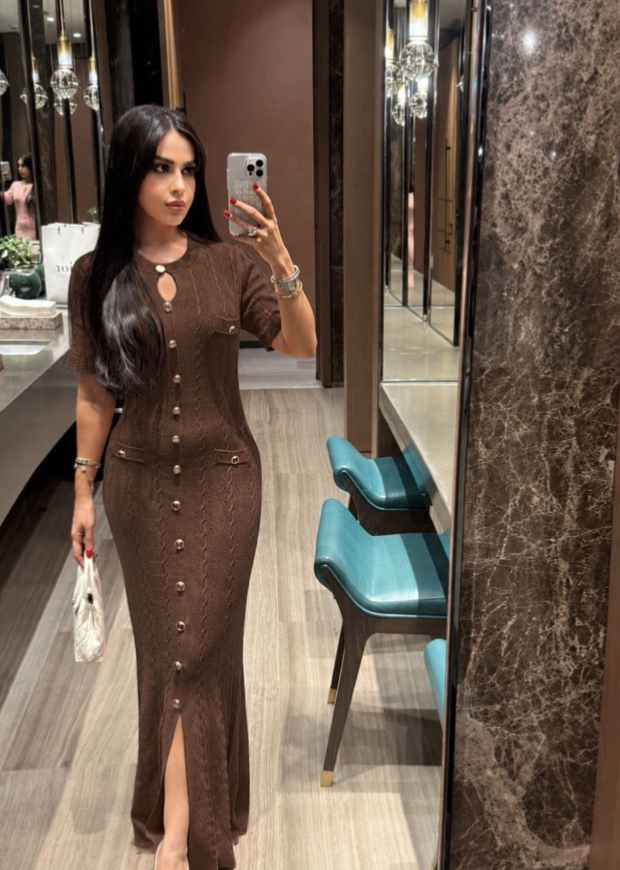 The Softline Button Dress