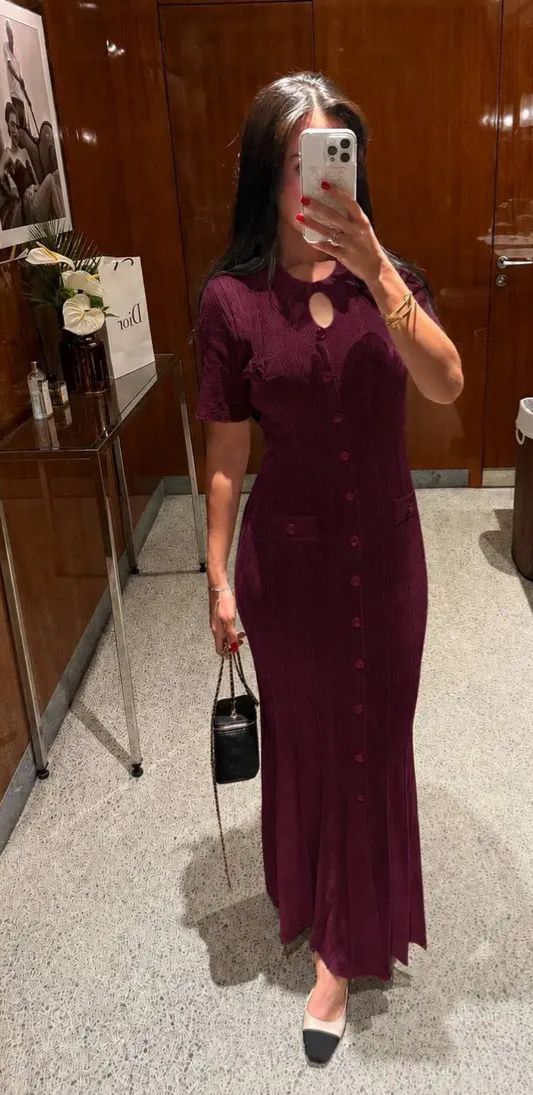 The Softline Button Dress