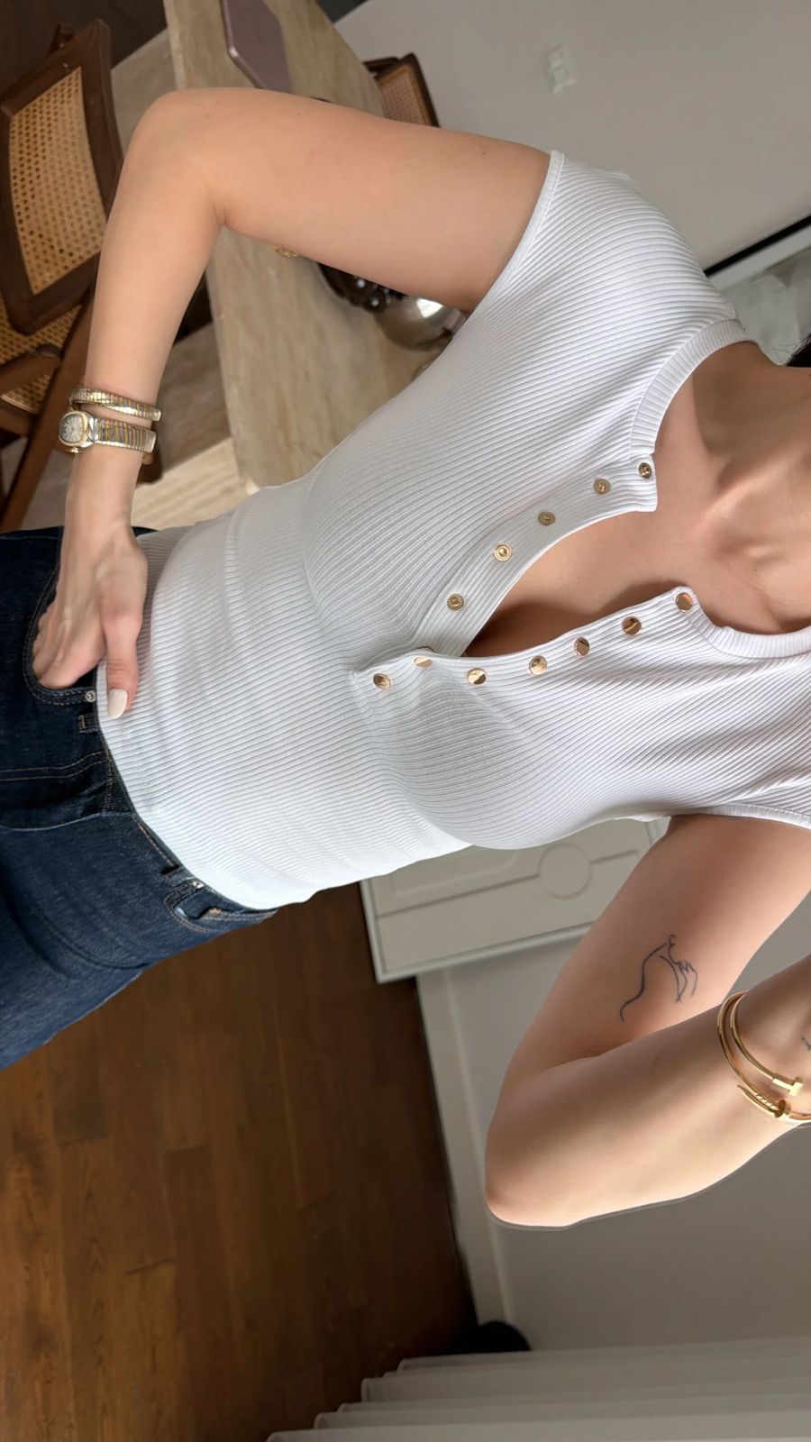 Urban Luxe Ripped Top