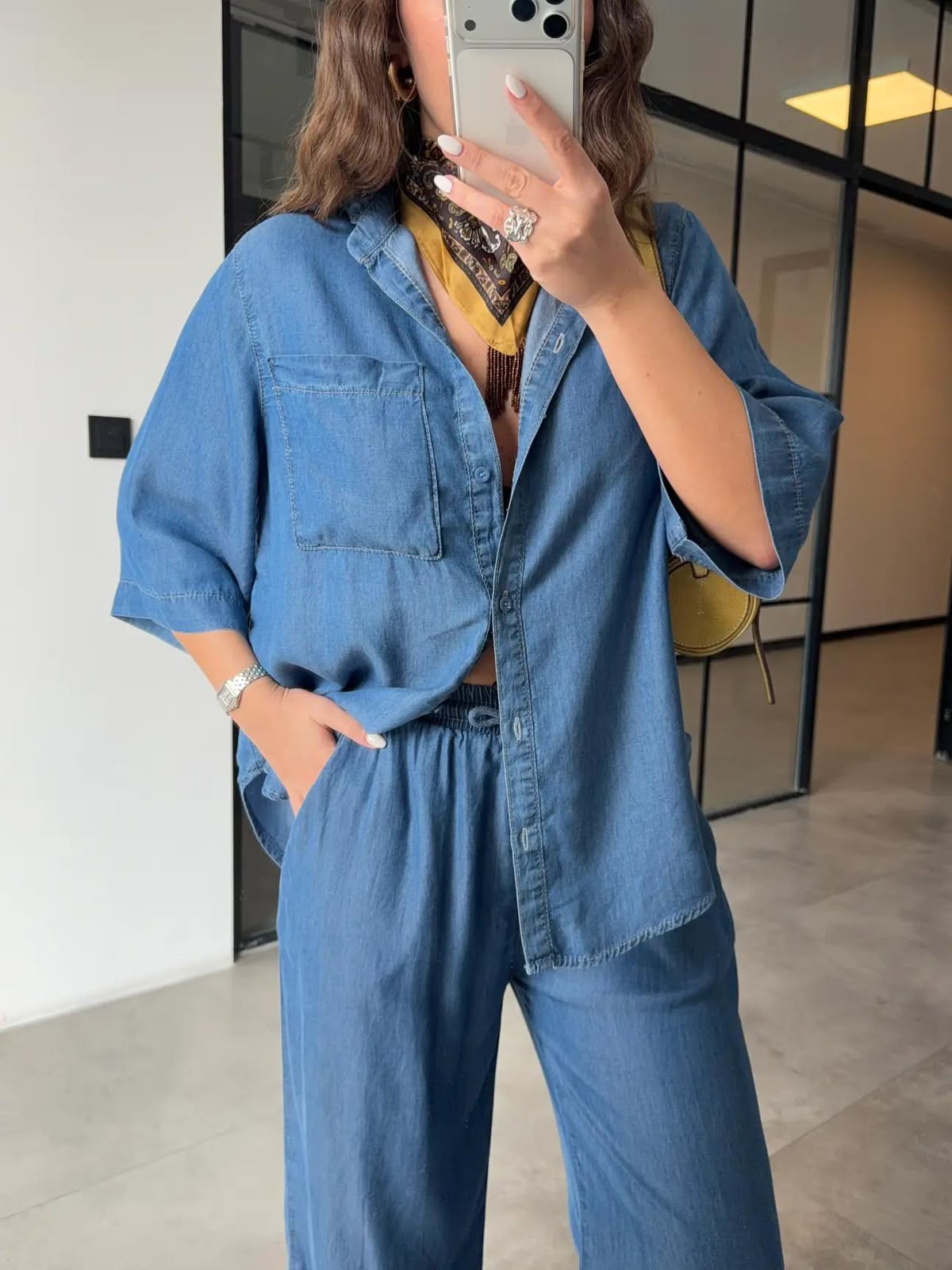 Denim Breeze Set