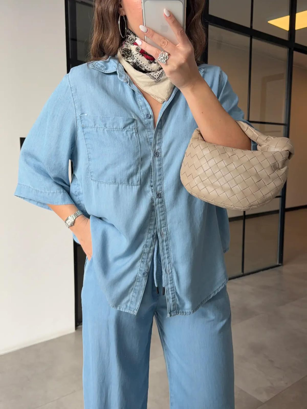 Denim Breeze Set